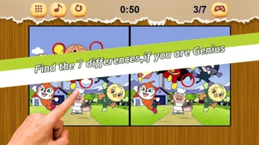 Find differences for Anpanman screenshot 1