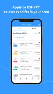ESHYFT for Nurses screenshot 1