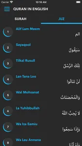 The Quran in English screenshot 2