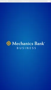 Mechanics Bank Business Mobile screenshot 0