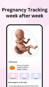 Pregnancy Tracker - Forty screenshot 1