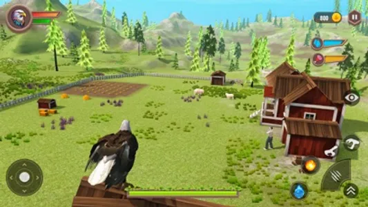 Real Eagle Simulator Bird Game screenshot 1