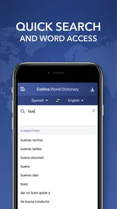 Collins World Dictionary screenshot 1