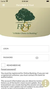 FBT Mobile Banking screenshot 0