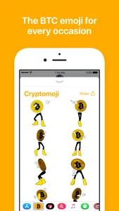 Cryptomoji - Animated Stickers screenshot 0