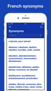 Mastering French Synonyms screenshot 0