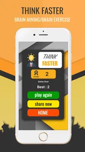 Think Faster - Brain Workout screenshot 2