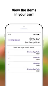 Giant Eagle Scan Pay & Go screenshot 2