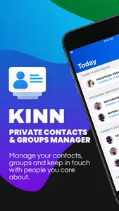 KINN - Contacts and Groups screenshot 0