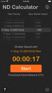 Neutral Density Calculator screenshot 0