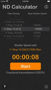 Neutral Density Calculator screenshot 5