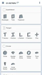 CSiSections screenshot 0