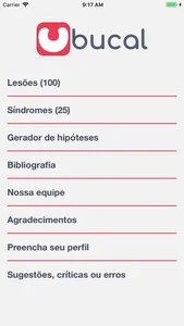 Bucal app screenshot 1