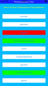 Photorespiration Tutor screenshot 4