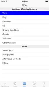 Golfmaster Club Selector screenshot 2