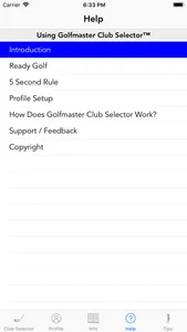 Golfmaster Club Selector screenshot 4