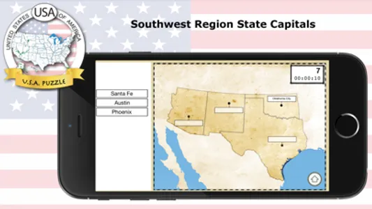 USA Puzzle • Geography screenshot 3