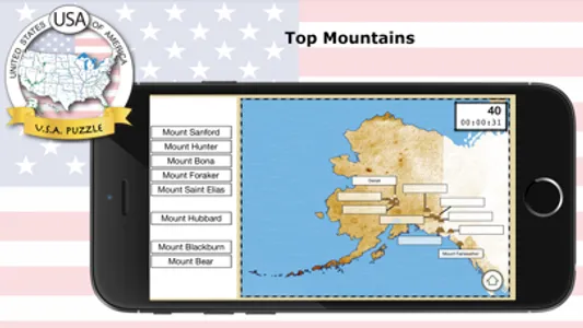 USA Puzzle • Geography screenshot 8