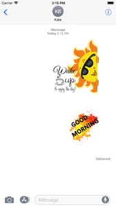 Good Morning Stickers 2018 screenshot 4