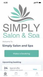 Simply Salon and Spa screenshot 0