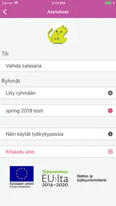 Työkykypassi screenshot 2