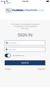 Florida Litigation Guide screenshot 1