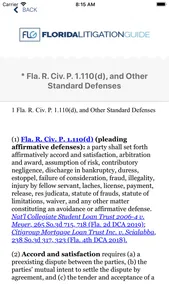 Florida Litigation Guide screenshot 3