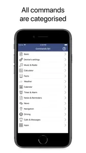 Commands for Siri screenshot 0