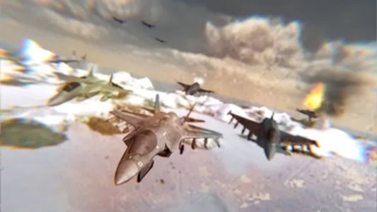 F35 Jet Fighter Dogfight Chase screenshot 3