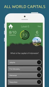 World Capitals Quiz Test Game screenshot 1