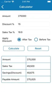 Discount Calculator - SalesTax screenshot 2