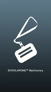 MyItinerary by ScholarOne screenshot 0