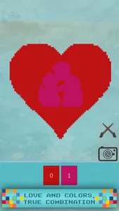 Valentines Pixel Coloring Book screenshot 4