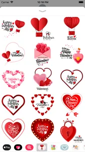 Love Stickers Valentine's Days screenshot 1