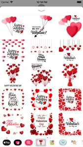 Love Stickers Valentine's Days screenshot 2