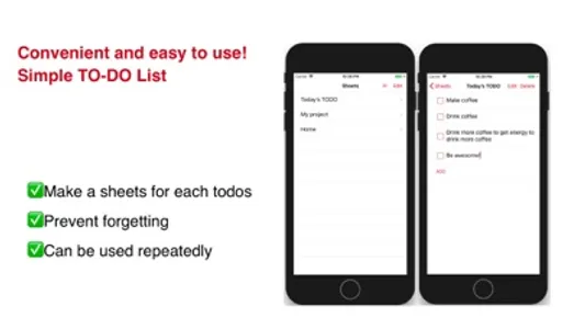 ToDo List - Handy,simple use screenshot 0