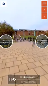 University of Sussex VR tour screenshot 1