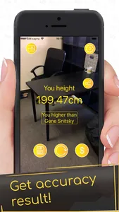 GHeight: AR height meter ruler screenshot 1