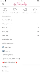 4allbeauty - Online Shop screenshot 1