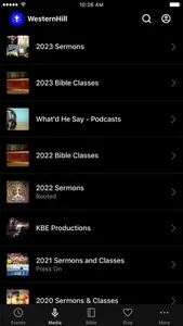 Western Hills Church of Christ screenshot 1