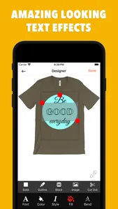 T-shirt designer - oShirt screenshot 3