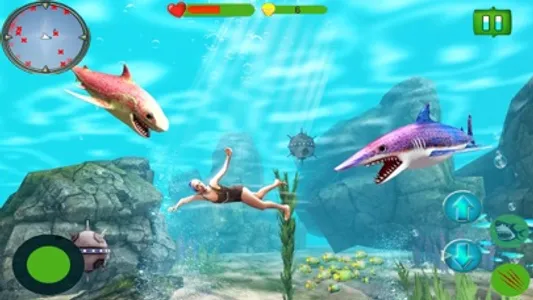 Ultimate Angry Shark Simulator screenshot 0