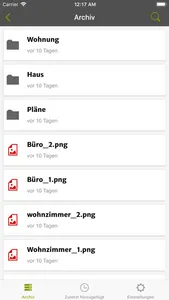 Lexware archivierung screenshot 3
