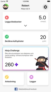 DiabetesNinja screenshot 0