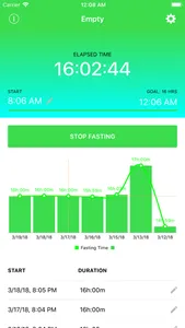 Empty - Fasting Tracker screenshot 0