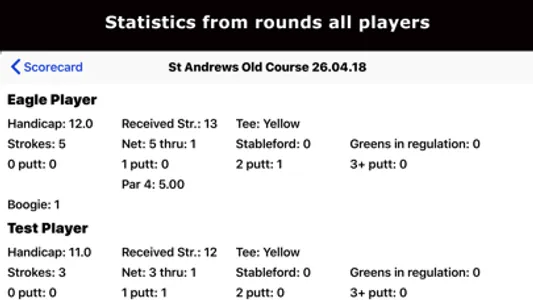 WeGolf screenshot 2
