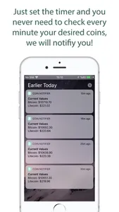 Coin Notifier screenshot 1