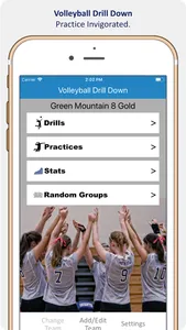 Volleyball Drill Down screenshot 0