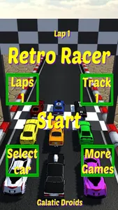 Retro Racer Pro screenshot 0