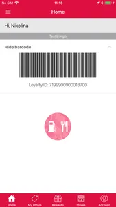 Rewards Program Mobile screenshot 0